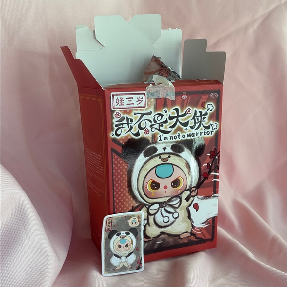 I’m Not A Warrior Panda-Themed l/Bull Plush Pendant Blind Box BB3 *confirmed* - Picture 16 of 16